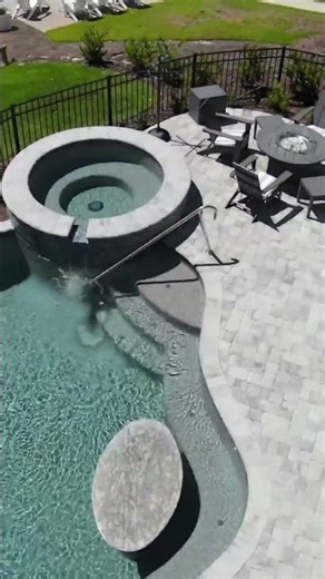 Travertine Pool Deck Installation in Hilton Head, South Carolina