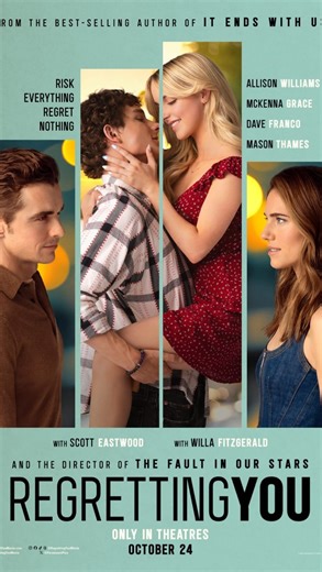 Anna Todd on Instagram: "when life pulls you down, love lifts you up. ❤️ Watch the Official Trailer for #RegrettingYouMovie – Only in theatres October 24."