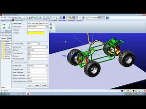 All Terrain Vehicle Simulation using MSC ADAMS