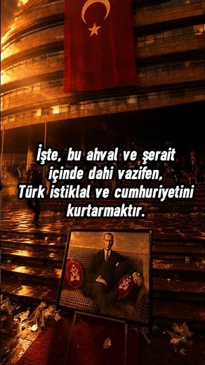 Atatürk Gençliğe Hitabe. Ey Türk Gençliği.Cumhuriyet, Halk, Kemal, Özgür #cumhuriyet #halk #atatürk