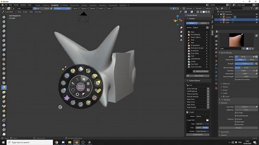 Blender add-on Review: Sculpt Wheel Commercial