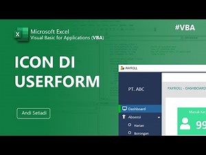 VBA Tips & Trick: Cara Menambah Icon Ke Userform VBA