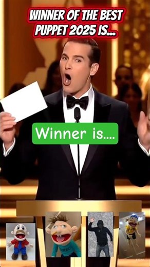 most awesome of 2025 is...#jeffy #marvin #puppets