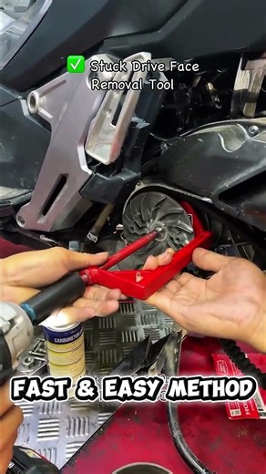 Stuck Drive Face Remove It in Seconds with This Simple Tool! No Damage! #mechanictips
