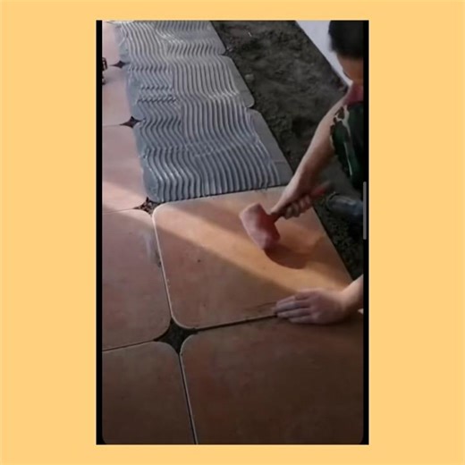 Best Way to Installation of Flooring Tiles #construction #tiles #interior #shorts