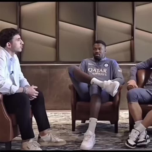 Marcus💫🖤💙👑#fyp #viral #inter #thuram #interview