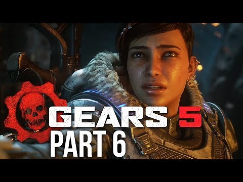 GEARS 5 Campaign Gameplay Walkthrough Part 6 - FROZEN LAKE (Gears of War 5) ACT 2