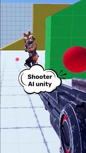 Ultimate Enemy AI Shooter in Unity ✅ Patrol, Chase and Shoot States #unitydev #unitygamedev