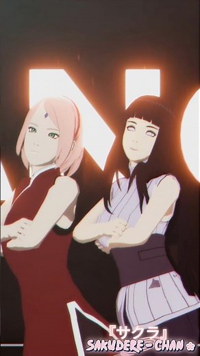 【MMDナルトNARUTO】Sevdaliza - Alibi Dance. Sakura Haruno & Hinata Hyuga — #mmd #naruto #kunoichi #shorts