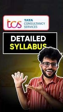 TCS NQT Detailed Syllabus 2026 📚🔥 | Don’t Miss Any Topic!