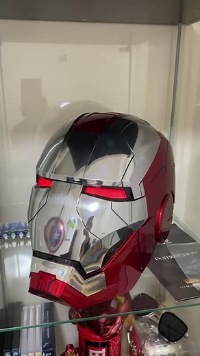 【超かっこいい動画】アイアンマンマーク5 マスク開閉テスト