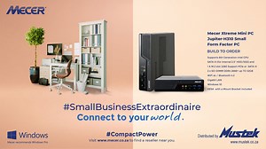 Mecer's Jupiter mini desktop PC: Perfect for working from home