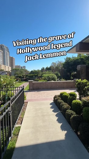 Visiting Jack Lemmon's Grave at Westwood Memorial Park