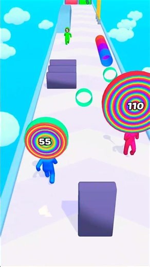 Layer Man Run 3D Gameplay | Funny 3D Running Game 😂 #3DGame #Games #Shorts