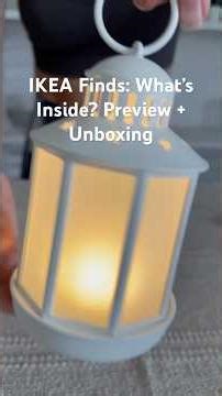 ASMR IKEA Unboxing | Quick Preview + Full No-Talking Unboxing #ikea #ikeahacks #asmr #unboxing