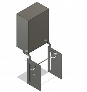 Creating a revolute / sliding joint