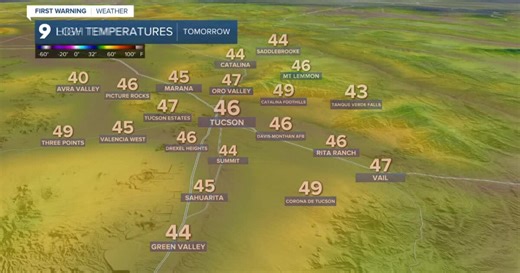 Warming trend continues to dominate weather pattern on Wednesday
