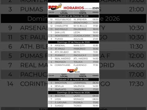 Progol 2325, Horarios. #progol #progoleros #Suerteparatodos #pronosticos #futbol #momios #premios