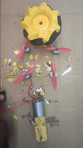 Electricity Generation Using DC Motor | Amazing Science Project_Dc Motor