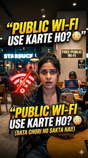 Public Wi-Fi use karte ho? 😳#shorts #shortvideo #facts