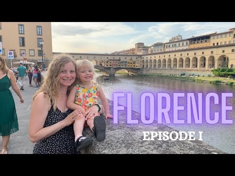 FLORENCE | Ep. 1 | Taking the train from Venice to Florence, View from Piazzale Michelangelo