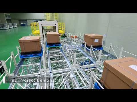 4-Way Shuttle in Action | EHO Intelligence South Korea