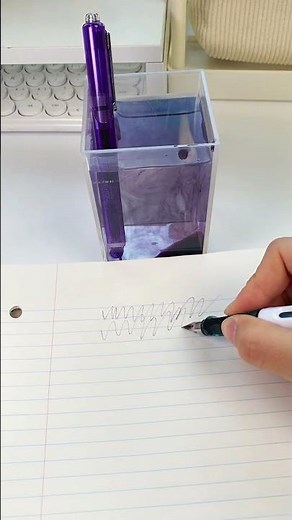 Smart and stylish—all in one pen. 💜| Writech Retractable Fountain Pen