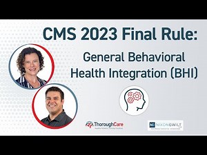 CMS 2023 Final Rule: Behavioral Health Integration (BHI)