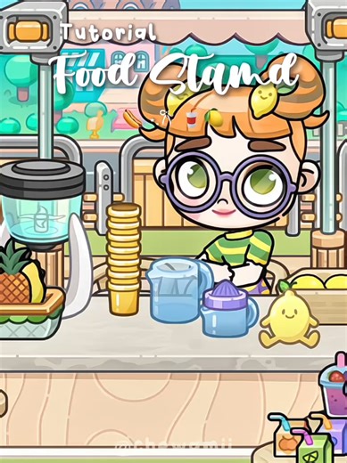 FREE Tutorial for Creating a Food Stand in Avatar World