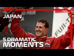 Top 5 Dramatic Moments | Japanese Grand Prix