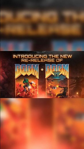The definitive version of Doom + Doom II is out NOW on GOG! 🔥 #shorts #gaming #nostalgia #doom