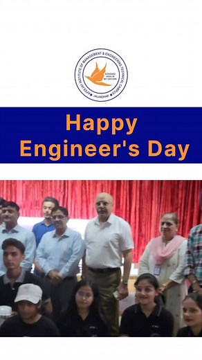 🎉 Celebration of Engineers’ Day @Apeejay Institute of Management & Engineering Technical Campus and Sh. M. Visvesvaraya’s legacy in engineering was honored, emphasizing engineers’ vital role in shaping the world’s future. The event showcased ingenious innovations by AIMETC students, from AI-enabled sticks for the blind to sensor-based dustbins. Congratulations to the winning teams! 🏆🌟 #EngineersDay #ApeejayInstitute #ApeejayEducation #InnovationInEngineering #TechnologyInnovation #CollegeReel