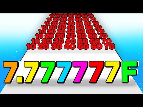 MAX LEVEL NUMBER! Number Merge Run Part 4