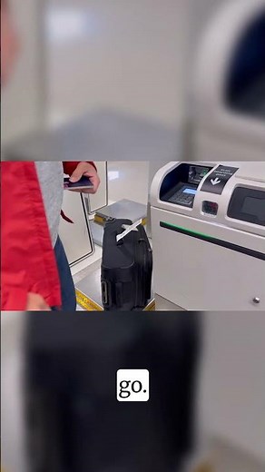 Tagging Your Bag and Ryanair bag drop speedrun be like #airport #shorts