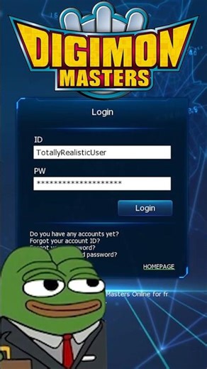 This DMO Update made it a lot easier to Log into your Account