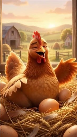 मुर्गा 🐓 और मुर्गी 🐔 का असली राज! 😳 गांव की सुबह कैसे शुरू होती है? 🌅#facts #funny #trending