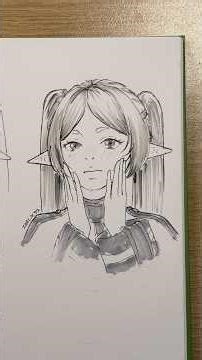 วาดรูป drawing routine manga Style time lapse #mangaart #วาดรูป #Art #Drawing