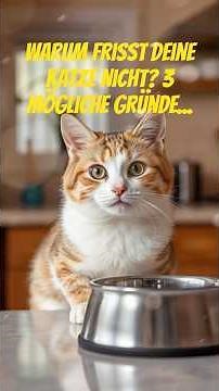 Warum frisst deine Katze nicht? 🍽️🐾 Drei häufige Gründe und wichtige Tipps!