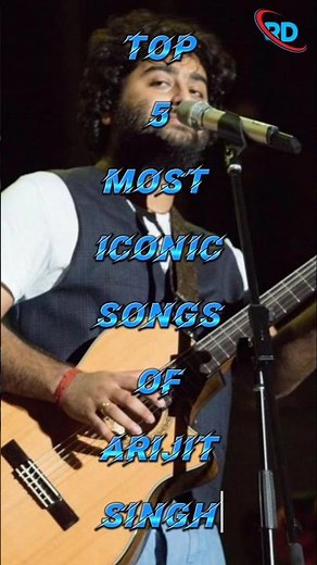 Top 5 Most Iconic Songs Of Arijit Singh #shortsfeed