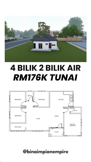 Rumah Meru | 3D rumah custom
