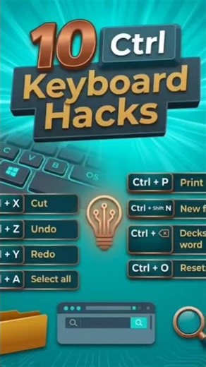 Hidden Ctrl Keys Most People Ignore 😅#shortsfeed #shortvideo #shorts #tamil #viral #trending