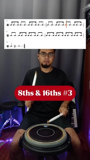 8ths & 16ths #3 16th rest on the 3rd partial or on the