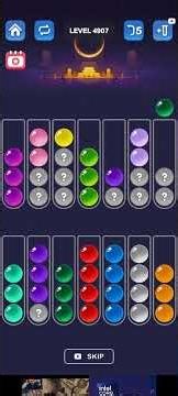Ball Sort Puzzle Level 4907