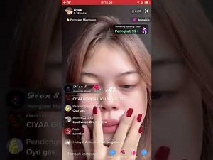 Ciya selebgram viral live tiktok pamer perut HOT!!!