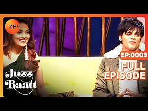 Adaa Khan - Karanvir Bohra - Juzz Baatt light hearted Hindi Comedy Celebrity Fun Show - Zee Tv