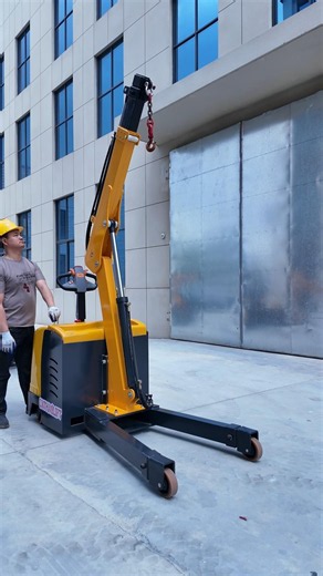 Cathaylift CSEC‑1200 Fully small mobile Electric Floor Crane｜Heavy‑Duty Workshop Lifting Solution