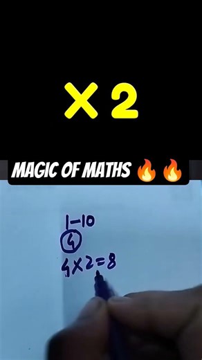 magic of maths 🔥🔥🔥||#maths #trending #vedic #education #magic #viral