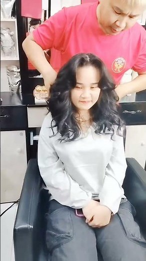 uốn tóc sóng Dợn #salontocngantam #hair