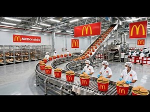 Inside the McDonald’s Factory: How Big Macs and Fries Are Made From Start to Finish (Full Process)