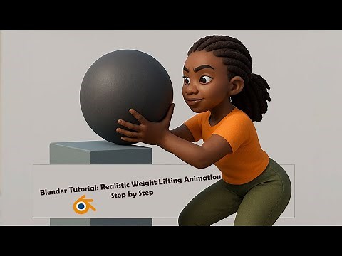 Blender Tutorial: Realistic Weight Lifting Animation Step by Step